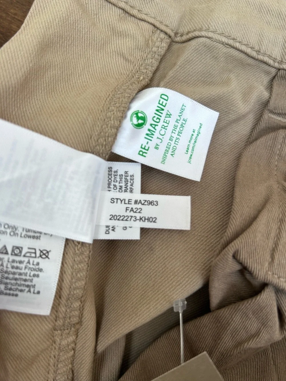 J. Crew Men’s Jeans in Light Beige